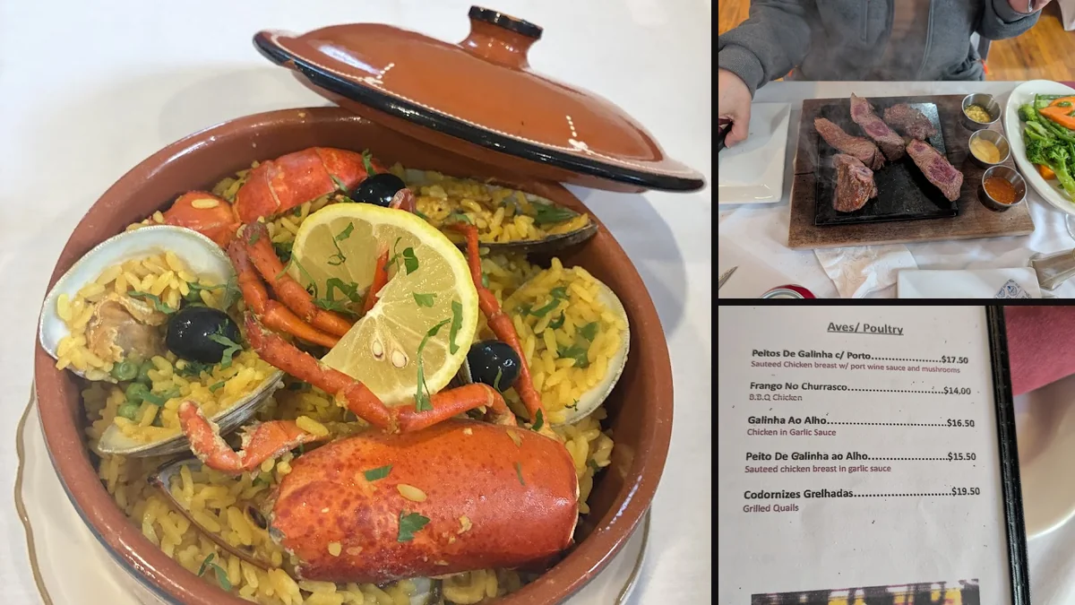Seafood, Portuguese, American