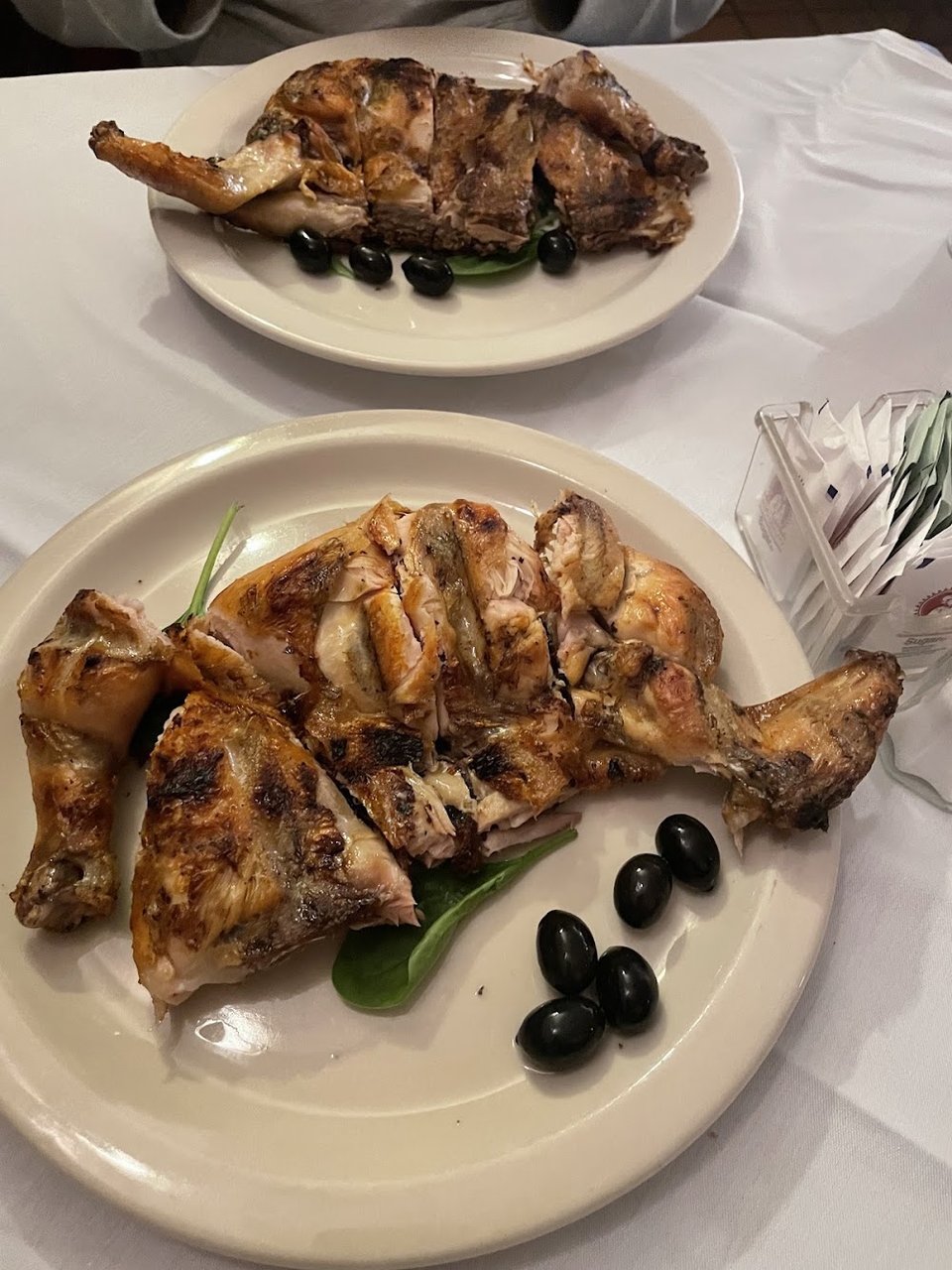 Menu page with appetizers and soups
